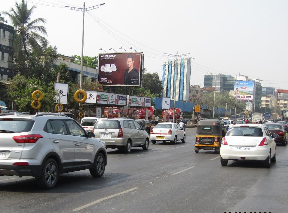 Hoarding - Andheri - on WEH Near Jog above police Chowky No.1,   Andheri,   Mumbai,   Maharashtra