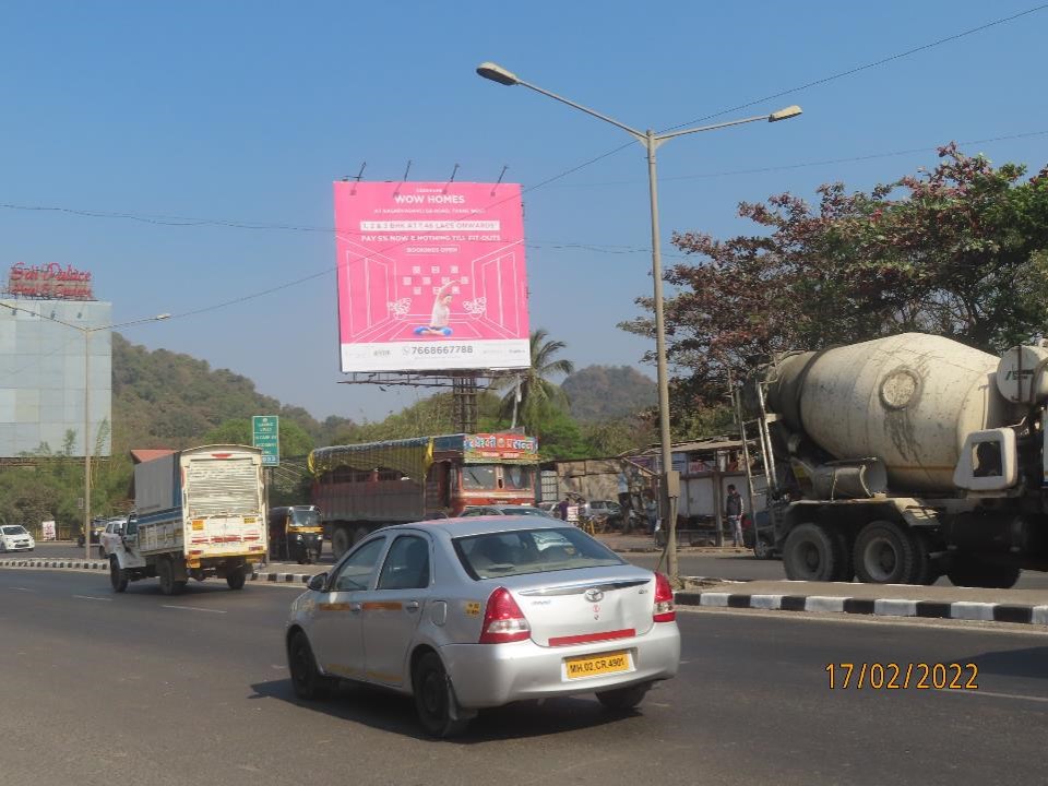 Hoarding - WEH, Kashimira - going towards Thane near Sai Palace,   Thane,   Thane,   Maharashtra