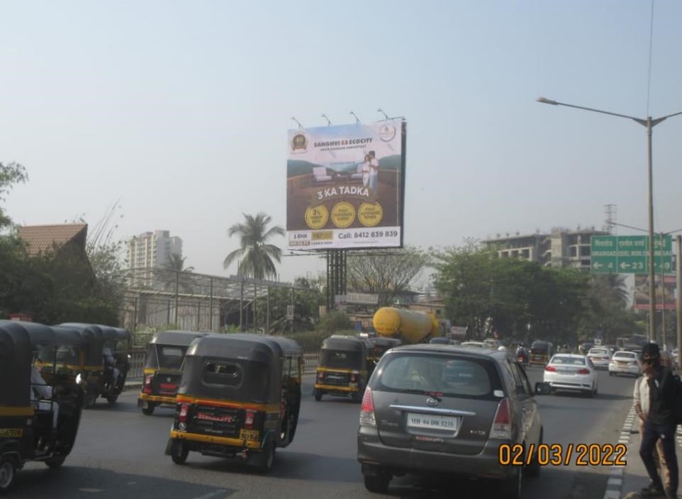 Hoarding - WEH, Kashimira - going towards Dahisar near Sai Palace,   Thane,   Thane,   Maharashtra