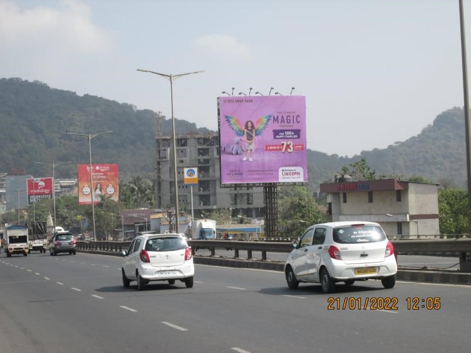 Hoarding - WEH, Kashimira - going towards Thane near HP Petrol Pump,   Thane,   Thane,   Maharashtra