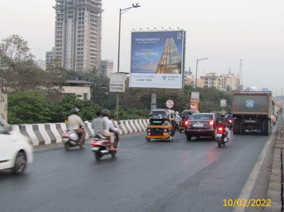 Hoarding - Opp.Eternity Mall Teen Hath Naka Junction going towards Mulund - Opp.Eternity Mall Teen Hath Naka Junction going towards Mulund,   Thane,   Thane,   Maharashtra