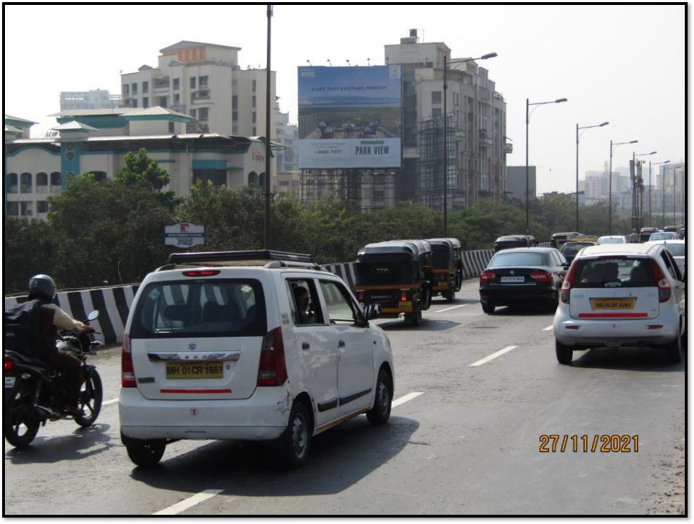 Hoarding - Cadbury Flyover Opp.Korum Mall going towards Teen Hath Naka - LHS - Cadbury Flyover Opp.Korum Mall going towards Teen Hath Naka - LHS,   Thane,   Thane,   Maharashtra