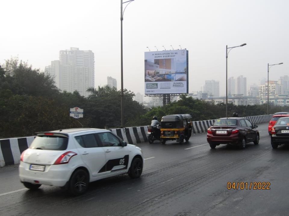 Hoarding - Cadbury Flyover Opp.Korum Mall going towards Teen Hath Naka - LHS - Cadbury Flyover Opp.Korum Mall going towards Teen Hath Naka - LHS,   Thane,   Thane,   Maharashtra