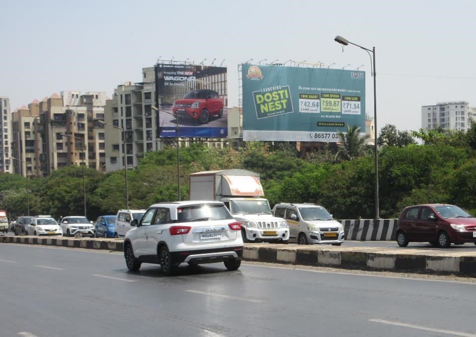 Hoarding - Cadbury Flyover Opp. Viviana Mall going towards Majiwada - Cadbury Flyover Opp. Viviana Mall going towards Majiwada,   Thane,   Thane,   Maharashtra