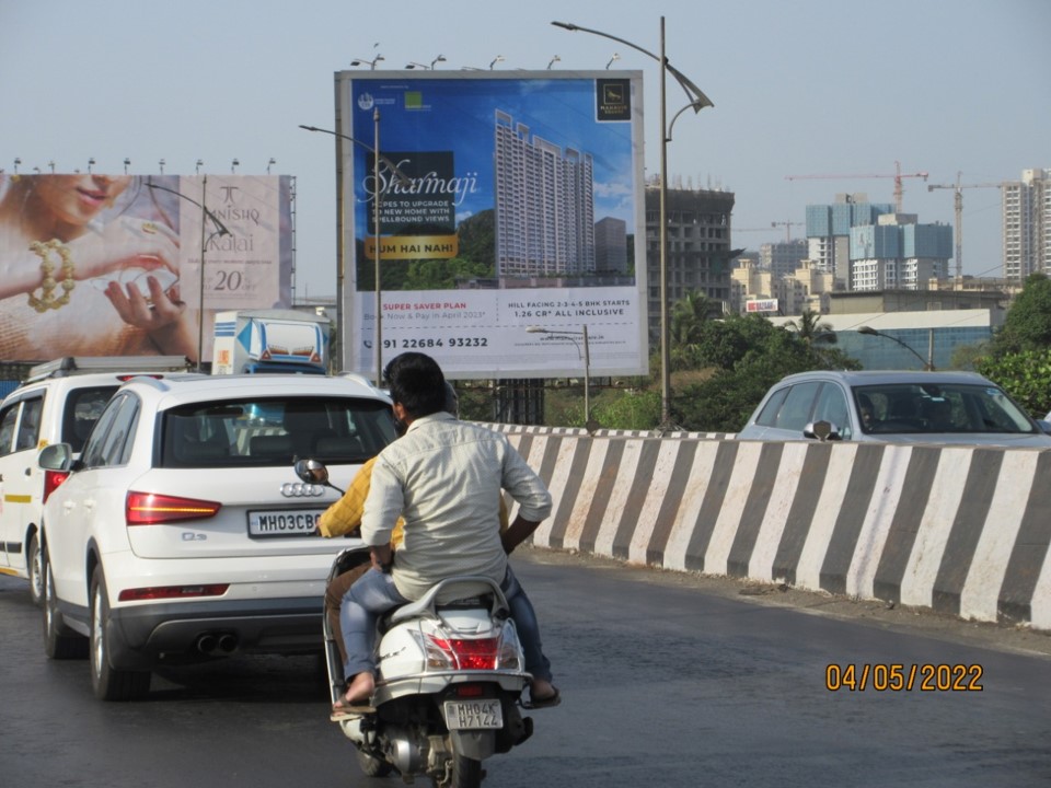 Hoarding - Kapurbawdi Flyover Going towards Manpada - Kapurbawdi Flyover Going towards Manpada,   Thane,   Thane,   Maharashtra