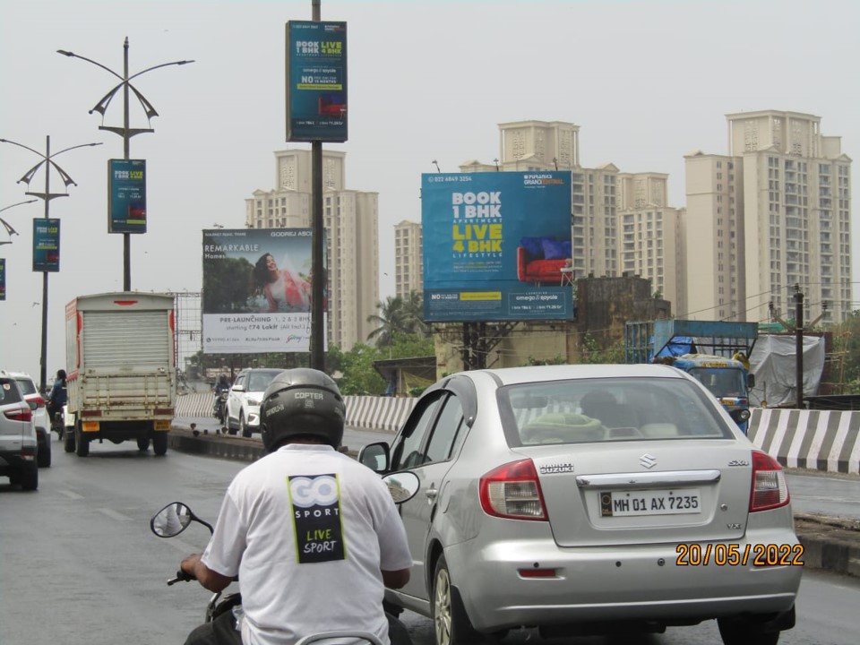 Hoarding - Manpada - Manpada,   Thane,   Thane,   Maharashtra