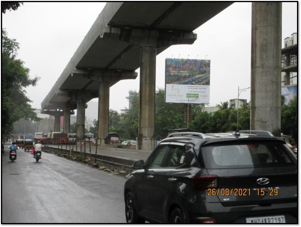 Hoarding - Balkum Naka Near Kalpataru Project Going towards the Thane - Balkum Naka Near Kalpataru Project Going towards the Thane,   Thane,   Thane,   Maharashtra