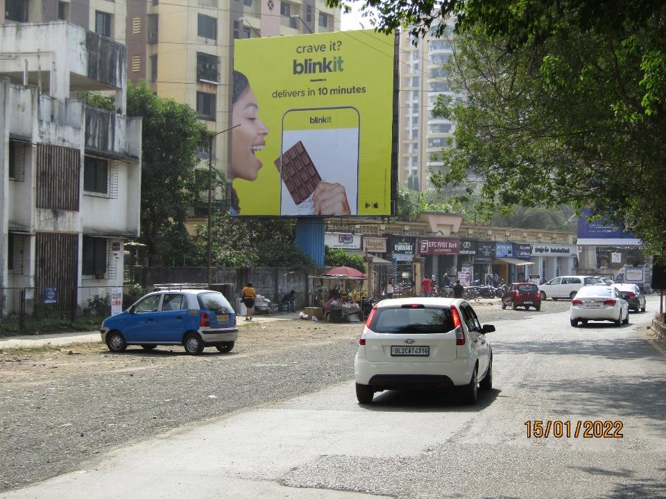 Hoarding - Hiranandani Estate going towards Highway - Hiranandani Estate going towards Highway,   Thane,   Thane,   Maharashtra