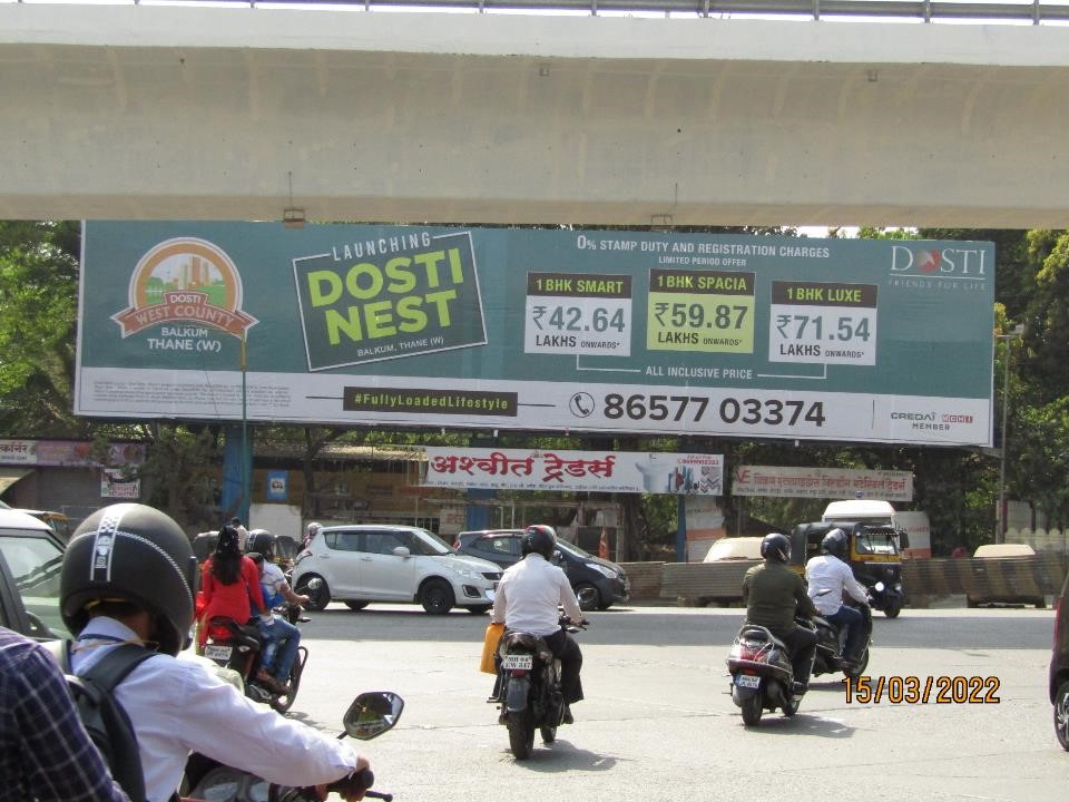 Hoarding - Kalwa Naka - Kalwa Naka,   Thane,   Thane,   Maharashtra