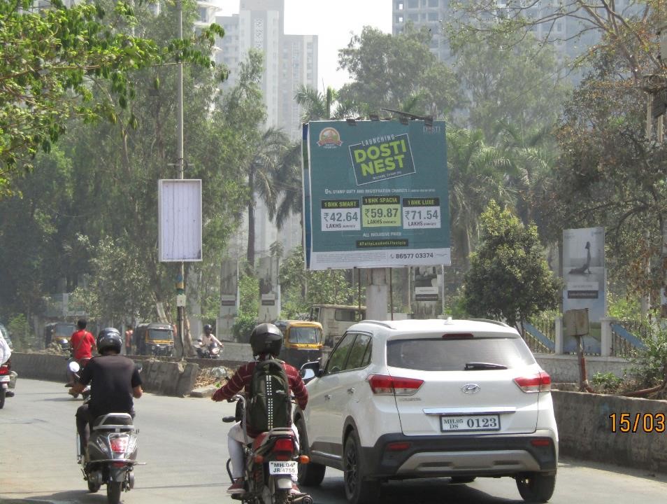 Unipole - Kolshet Road Fcg Kapurbawadi - Kolshet Road Fcg Kapurbawadi,   Thane,   Thane,   Maharashtra