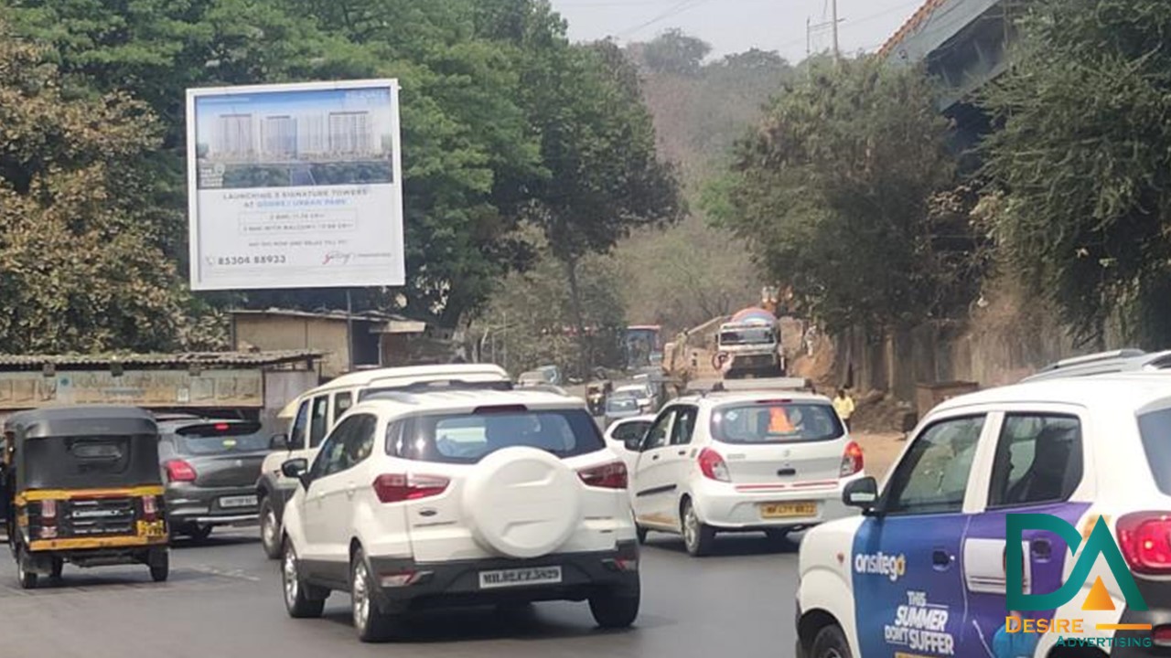 Hoarding - SEEPZ JVLR - Powai to MIDC,   Powai,   MUMBAI,   Maharashtra