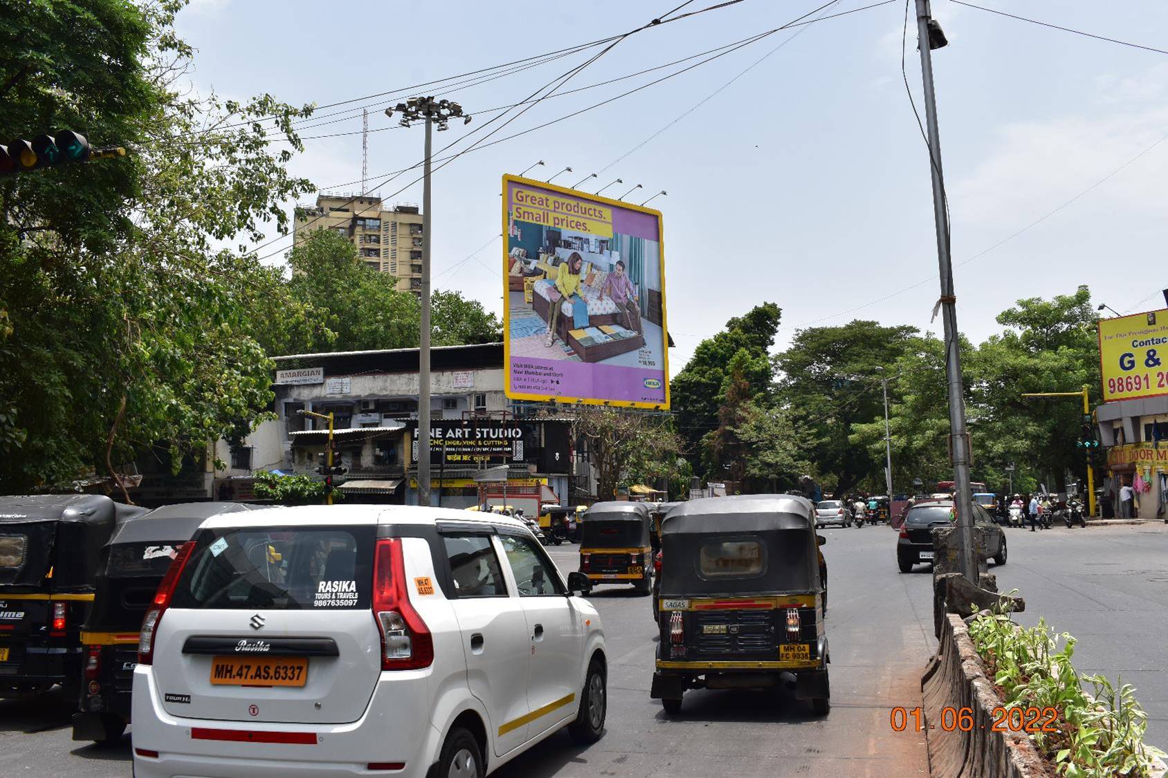 Hoarding - FTF Thane Station,  Teen Petrol Pump towards Kalwa,  Cadbury Junction,  Majiwada Junction Other Area,   Thane,   Thane,   Maharashtra