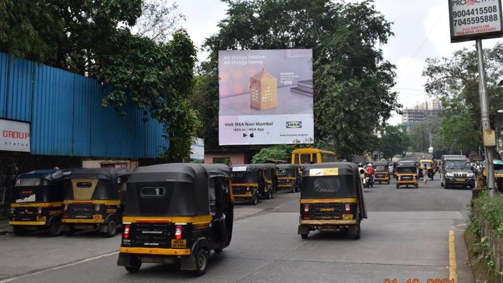 Hoarding - FTF Cadbury Junction,  Majiwada Junction towards Thane Station,  Teen Petrol Pump &Other Area,   Thane,   Thane,   Maharashtra