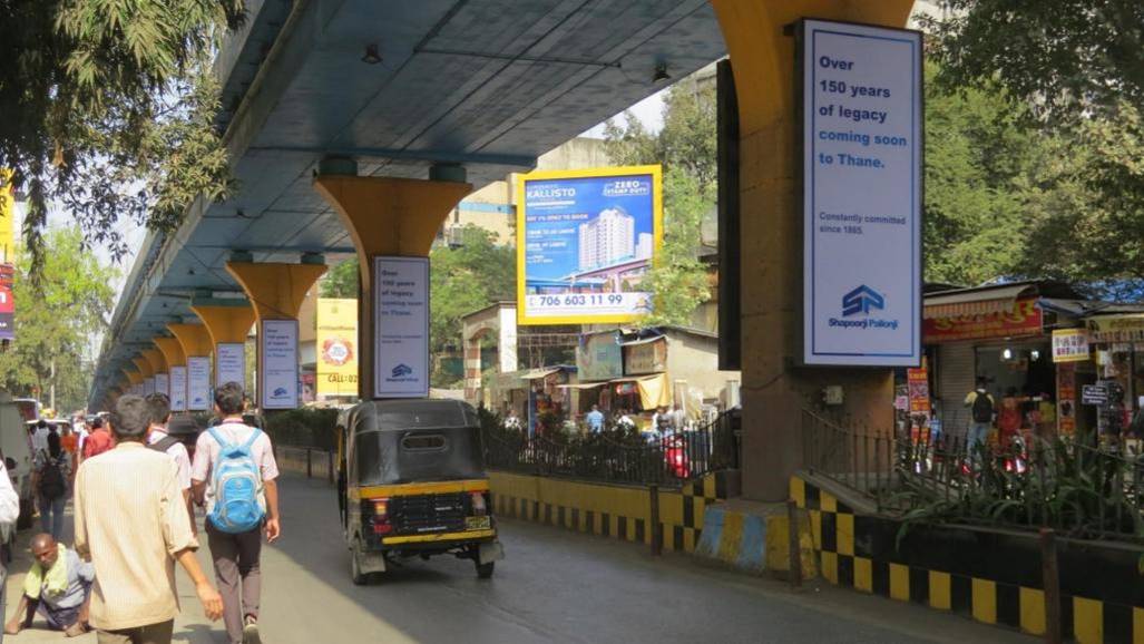 Hoarding - FTF Thane Station,  Towards Thane City,  Talaopali,  Tembhi Naka &Other Area,   Thane,   Thane,   Maharashtra