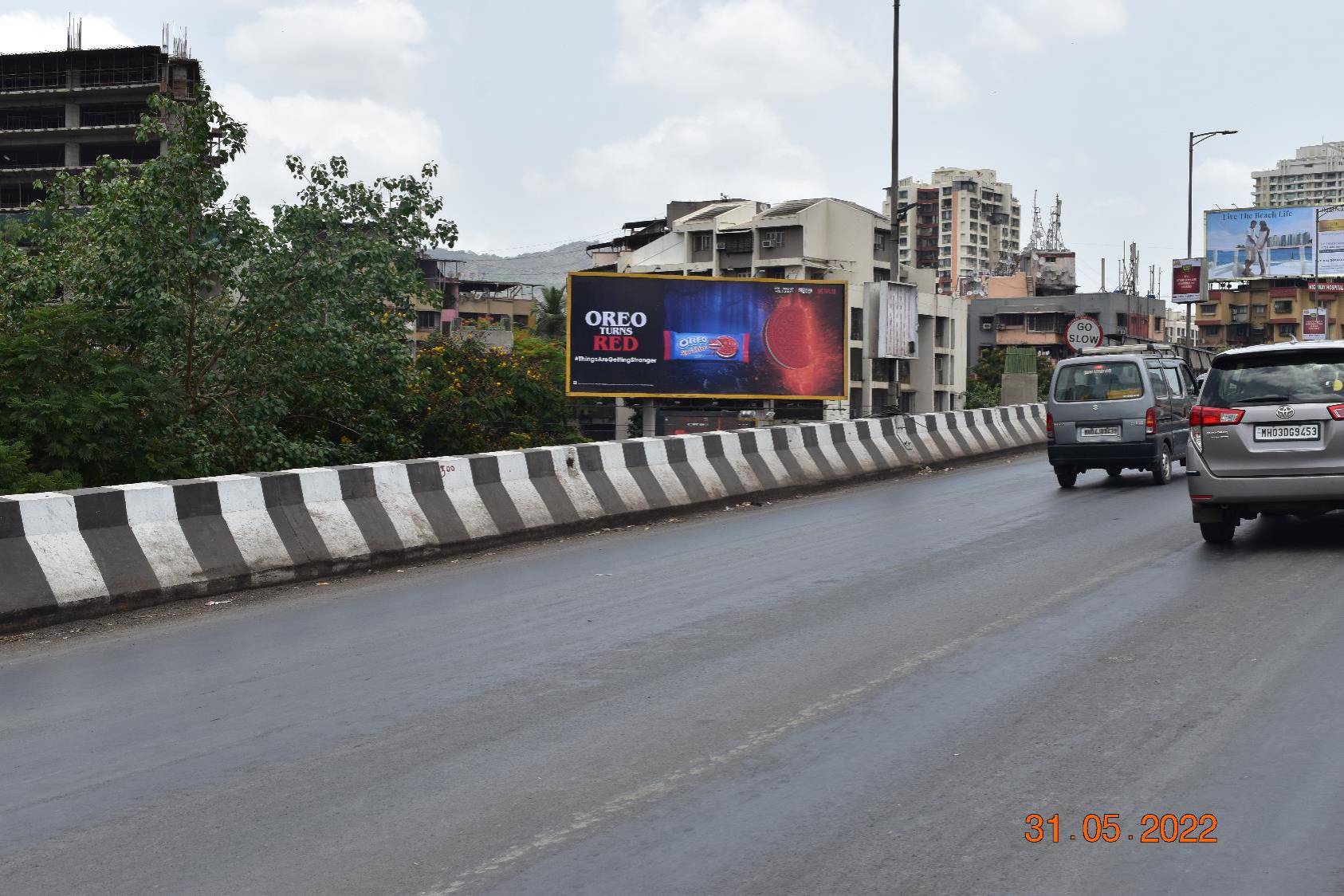 Hoarding - FTF Thane Station, Hariniwas, Kopri,  Towards Mulund,  LBS Road Area,   Thane,   Thane,   Maharashtra