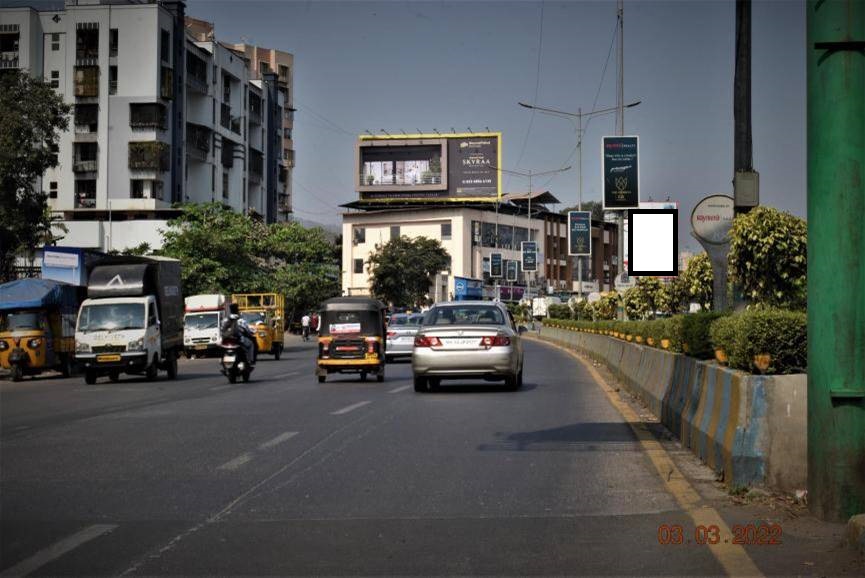 Hoarding - FTF Majiwada towards Pokharan Road No 02 & Gandhi Nagar etc,   Thane,   Thane,   Maharashtra