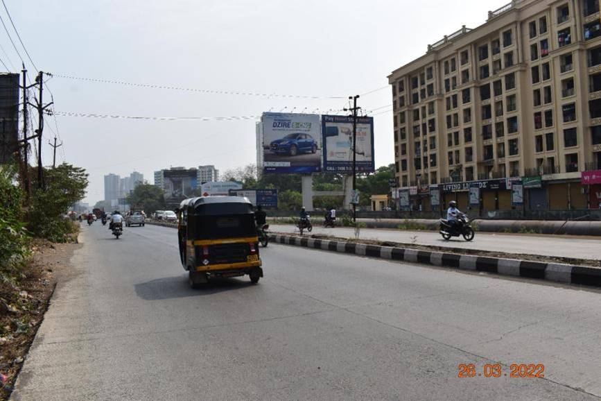 Hoarding - FTF Thane,  Vashi,  Panvel towards Kayan shilphata Road,  Dombivali, Kalyan,   Thane,   Thane,   Maharashtra