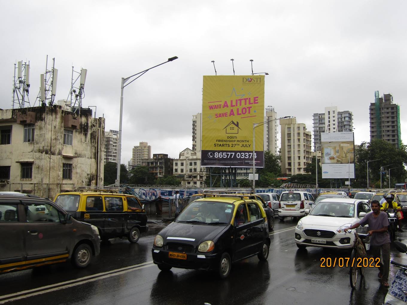 Hoarding - Dadar Tilak Bridge - Plaza to TT 1st LHS,   Dadar,   Mumbai,   Maharashtra