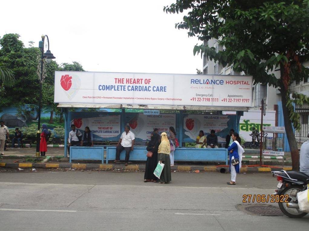 Bus Queue Shelter - Citi Mall / ICL.,   Vashi,   Navi Mumbai,   Maharashtra