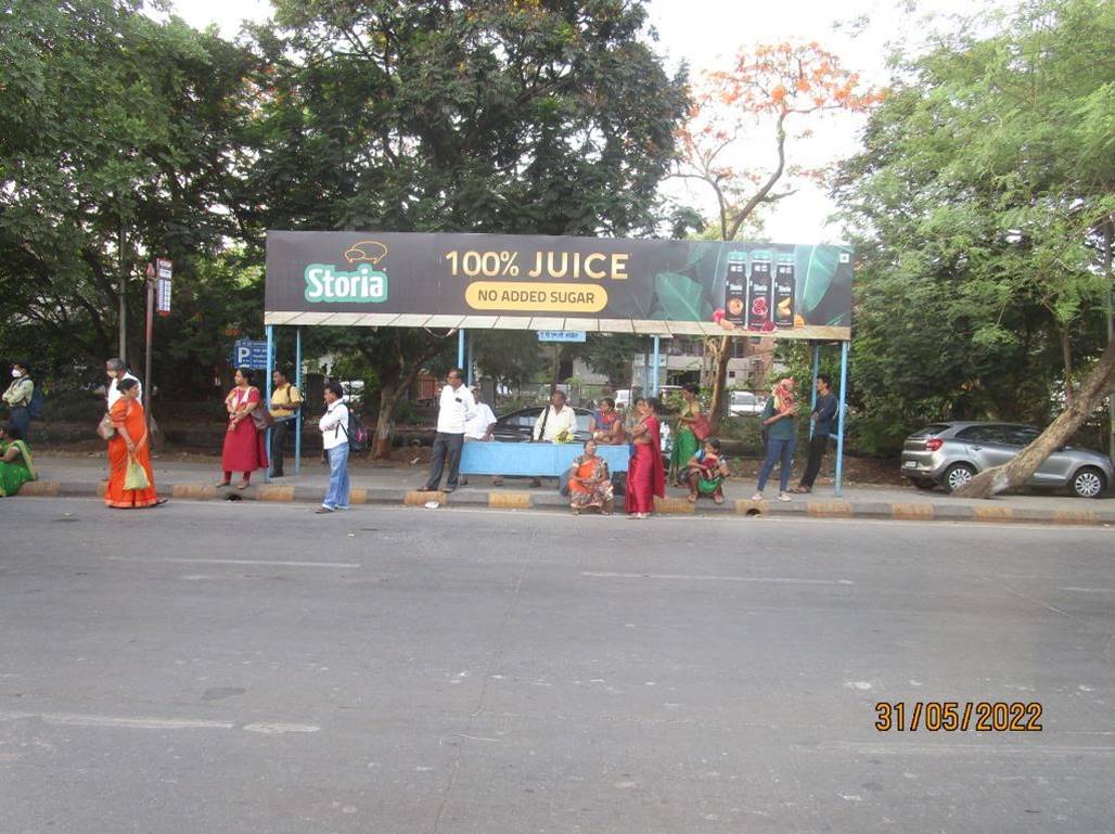 Bus Queue Shelter - APMC Market (Inside),   Vashi,   Navi Mumbai,   Maharashtra