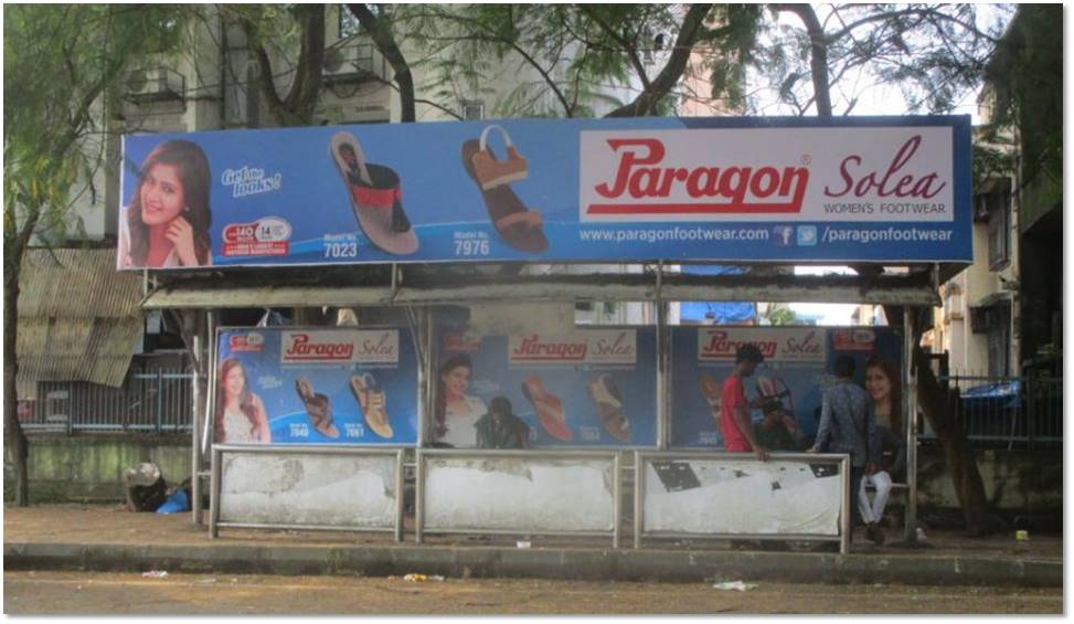 Bus Queue Shelter - Koparkhairane Bus Depot - 5,   Koparkhairane,   Navi Mumbai,   Maharashtra