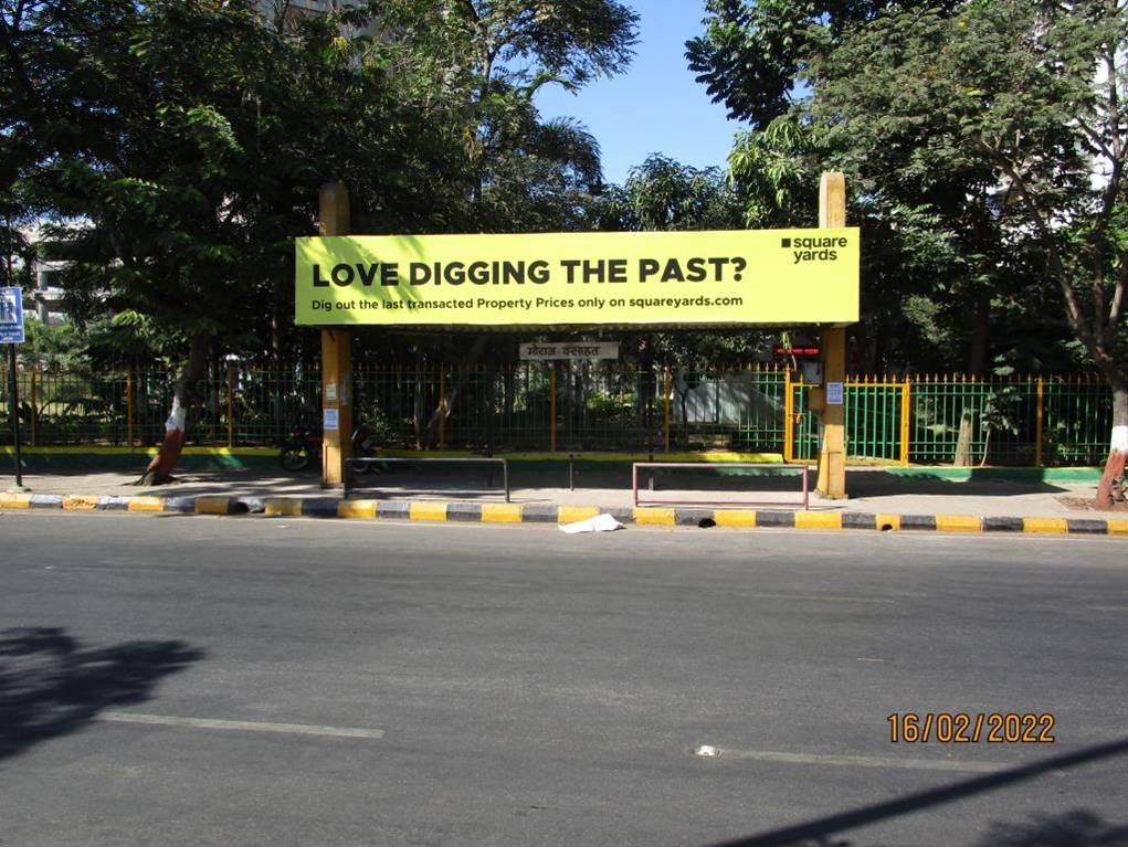 Bus Queue Shelter - Sanpada Moraj Sanpada (SEC-12),   Sanpada,   Navi Mumbai,   Maharashtra