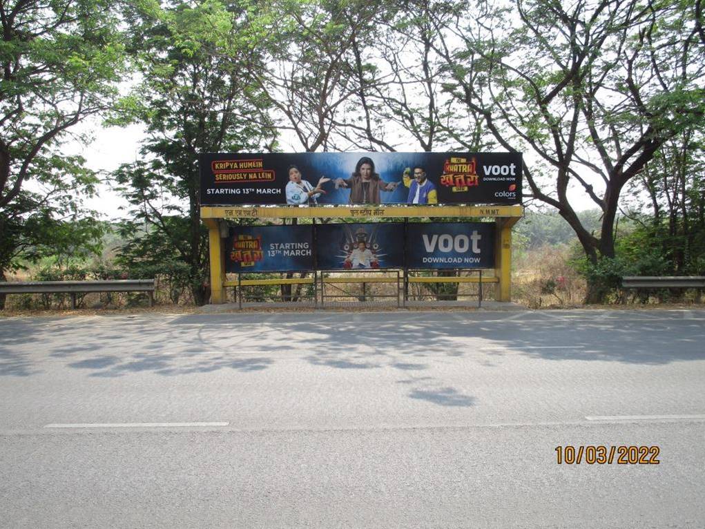 Bus Queue Shelter - Sanpada The Stop Mall Palm Beach Road Sanpada,   Sanpada,   Navi Mumbai,   Maharashtra