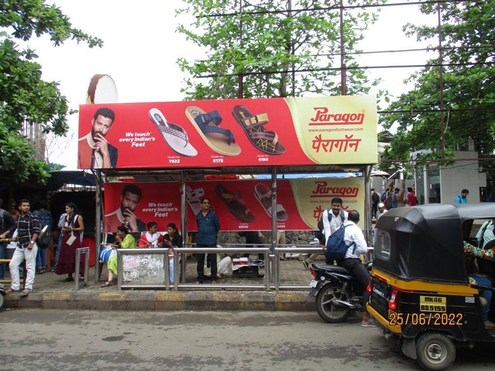 Bus Queue Shelter - New Panvel Outside Station - 03,   New Panvel,   Navi Mumbai,   Maharashtra