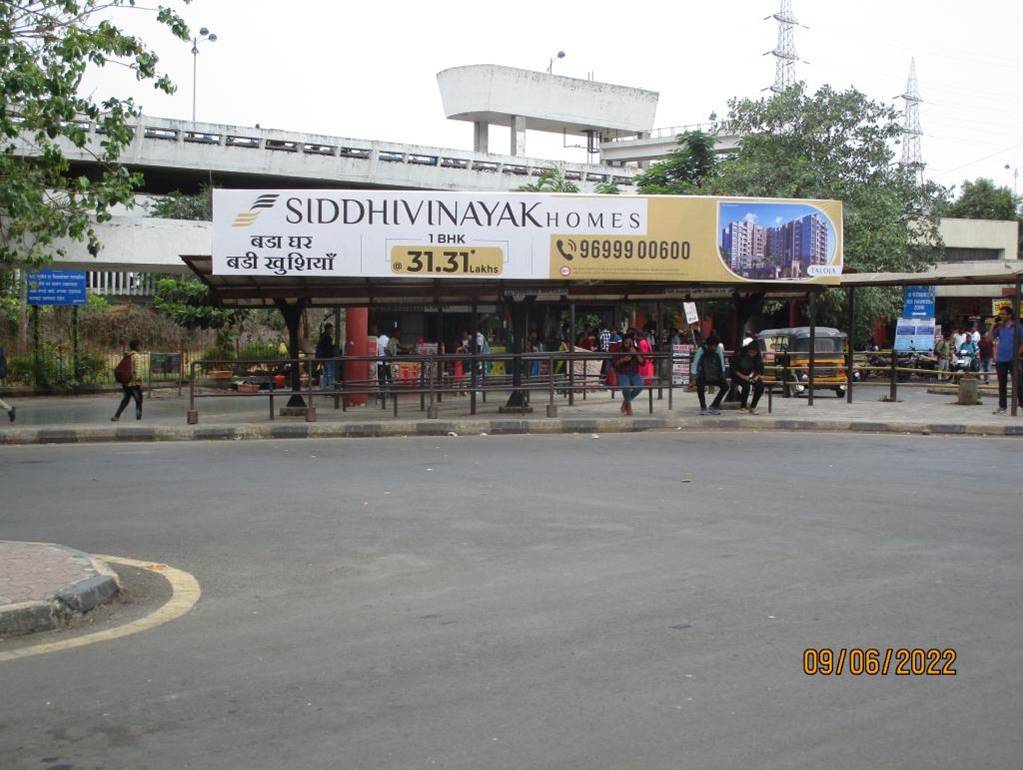 Bus Queue Shelter - Kharghar Railway Station,   Kharghar,   Navi Mumbai,   Maharashtra