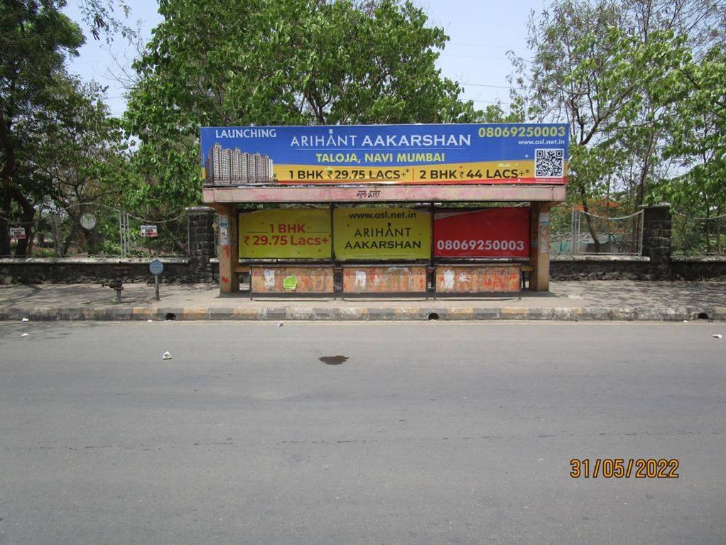 Bus Queue Shelter - Kharghar Gurudvara (Opp.),   Kharghar,   Navi Mumbai,   Maharashtra