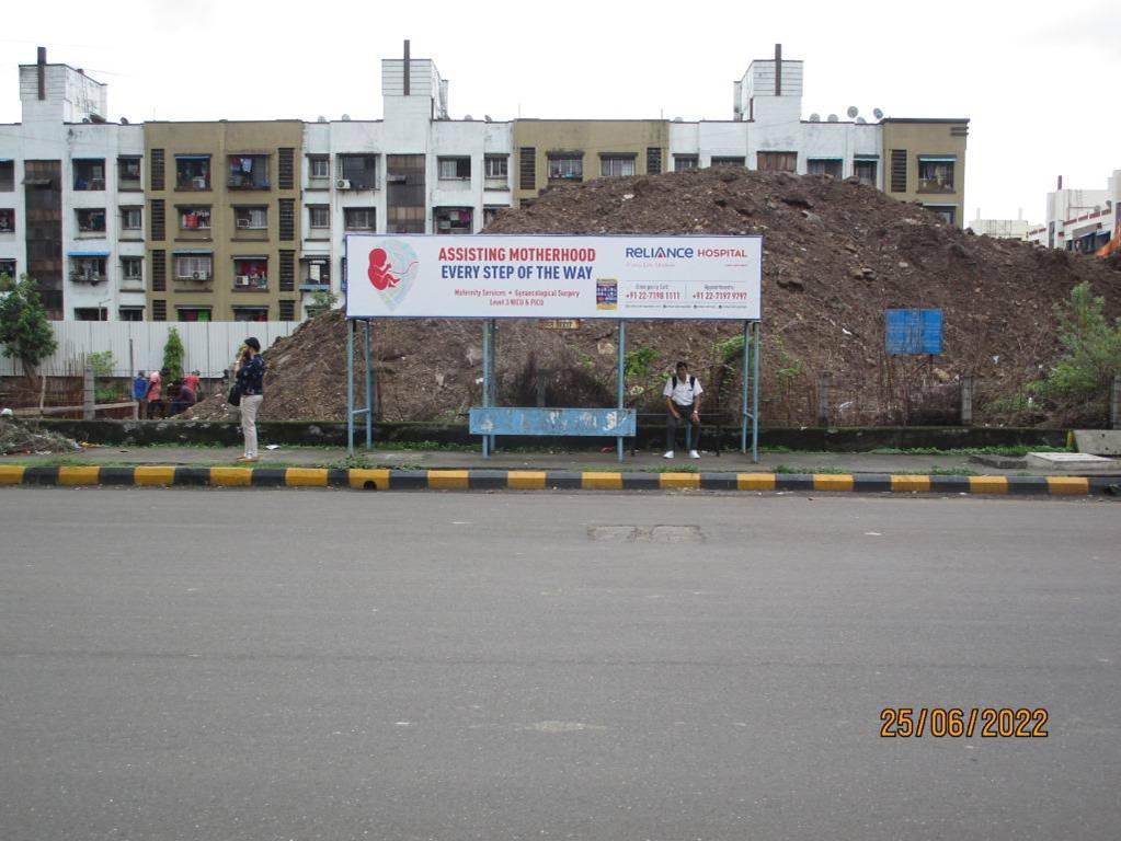 Bus Queue Shelter - VASTU VIHAR H1,  H2,   Kharghar,   Navi Mumbai,   Maharashtra