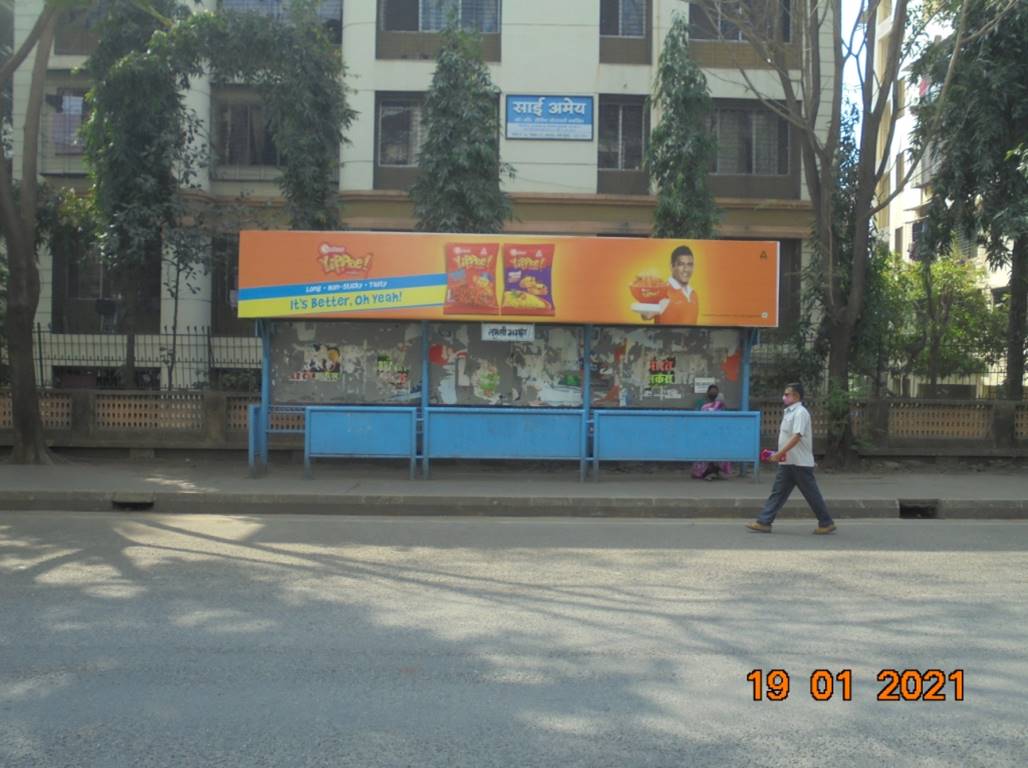 Bus Queue Shelter - TULSI GAGAN,   Kharghar,   Navi Mumbai,   Maharashtra