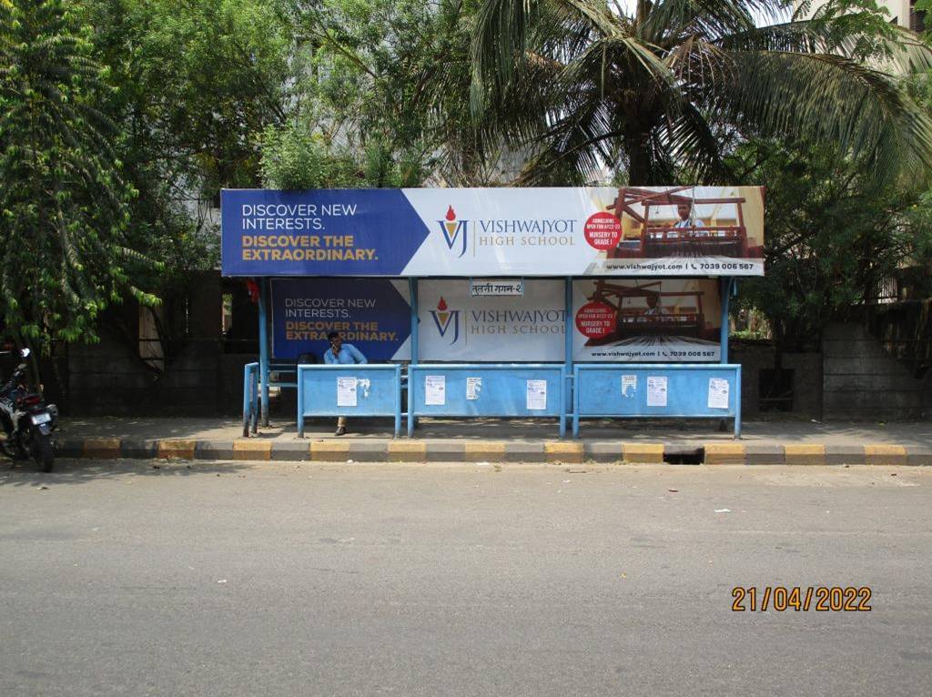 Bus Queue Shelter - TULSI GAGAN,   Kharghar,   Navi Mumbai,   Maharashtra