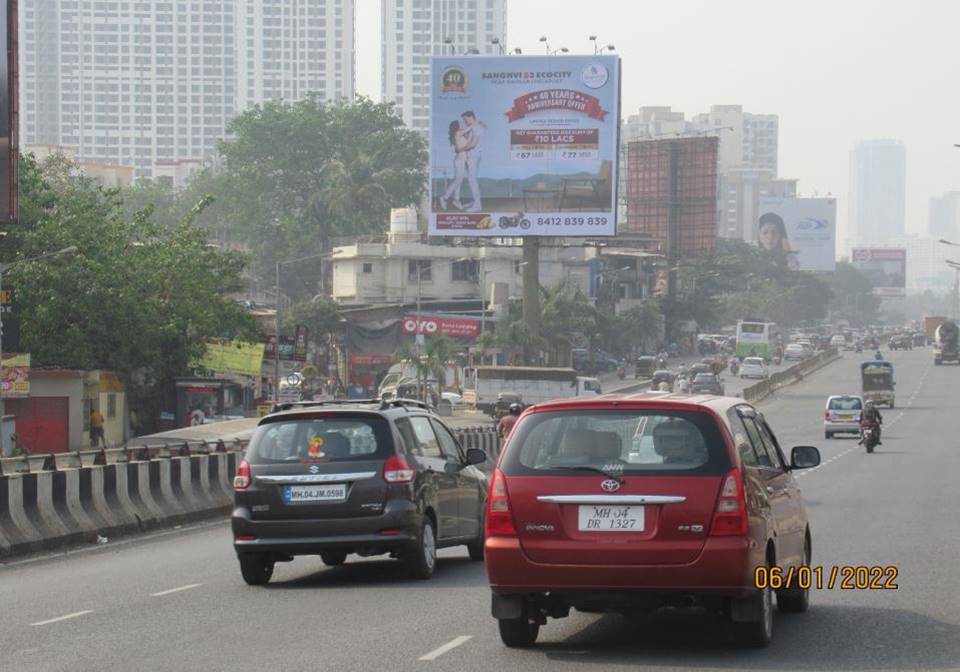 Billboard - W.E.H.,  Dahisar,  Near Thakur Mall (Site No. 2) - Thane,  Mira Bhy to Checknaka,   DAHISAR,   MUMBAI,   Maharashtra