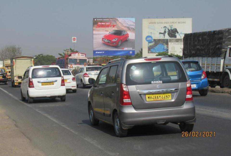 Billboard - Thane Mankholi Nr. Indian Oil Petrol Pump - Majiwada to Kalyan-Bhiwandi Junction,   THANE,   THANE,   Maharashtra