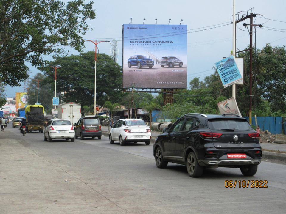 Billboard - Bhiwandi-Kalyan Road,   Opp. Mahindra Happinest - Rajnoli to Duragadi Fort,   KALYAN,   KALYAN,   Maharashtra