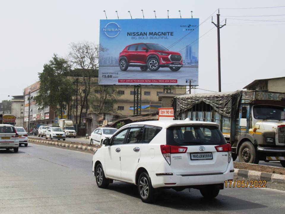 Billboard - Bhiwandi-Kalyan Road,   Near Mahindra Happinest Project - Durgadi Fort to Kalyan-Bhiwandi Junction,   KALYAN,   KALYAN,   Maharashtra