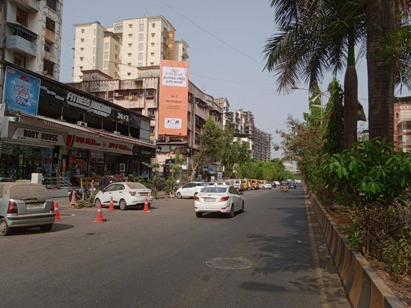 Billboard - Kharghar Shramik Society Shilp Chowk Towards Haware Mall - Kharghar Shramik Society Shilp Chowk Towards Haware Mall,   Kharghar,   Navi Mumbai,   Maharashtra