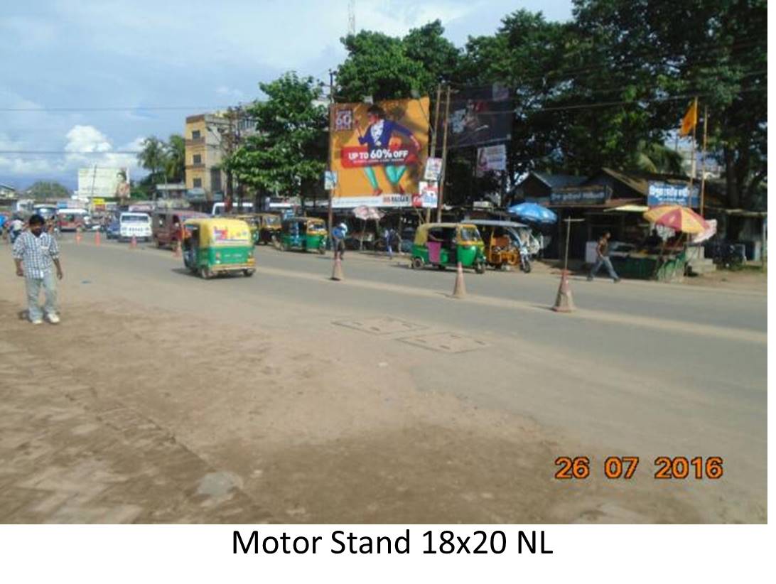 Billboard - Motor Stand,  Agatala, Tripura