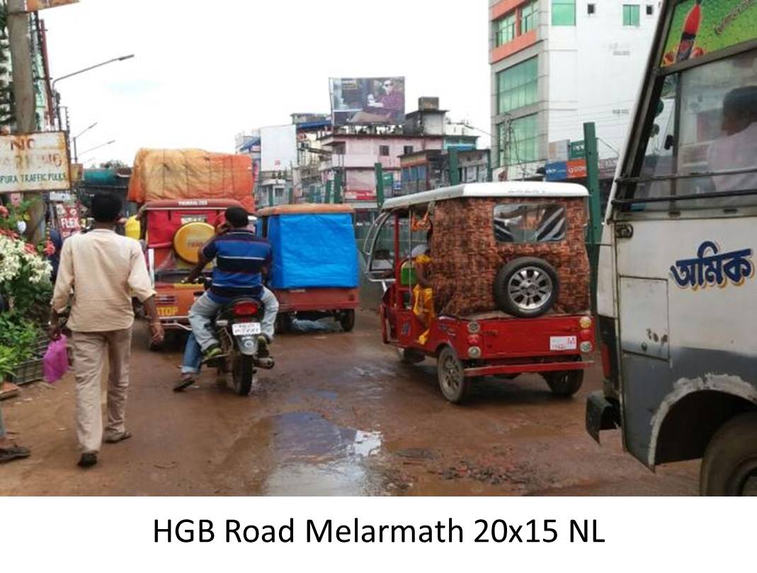 Billboard - HGB Road Melarmath,  Agatala, Tripura