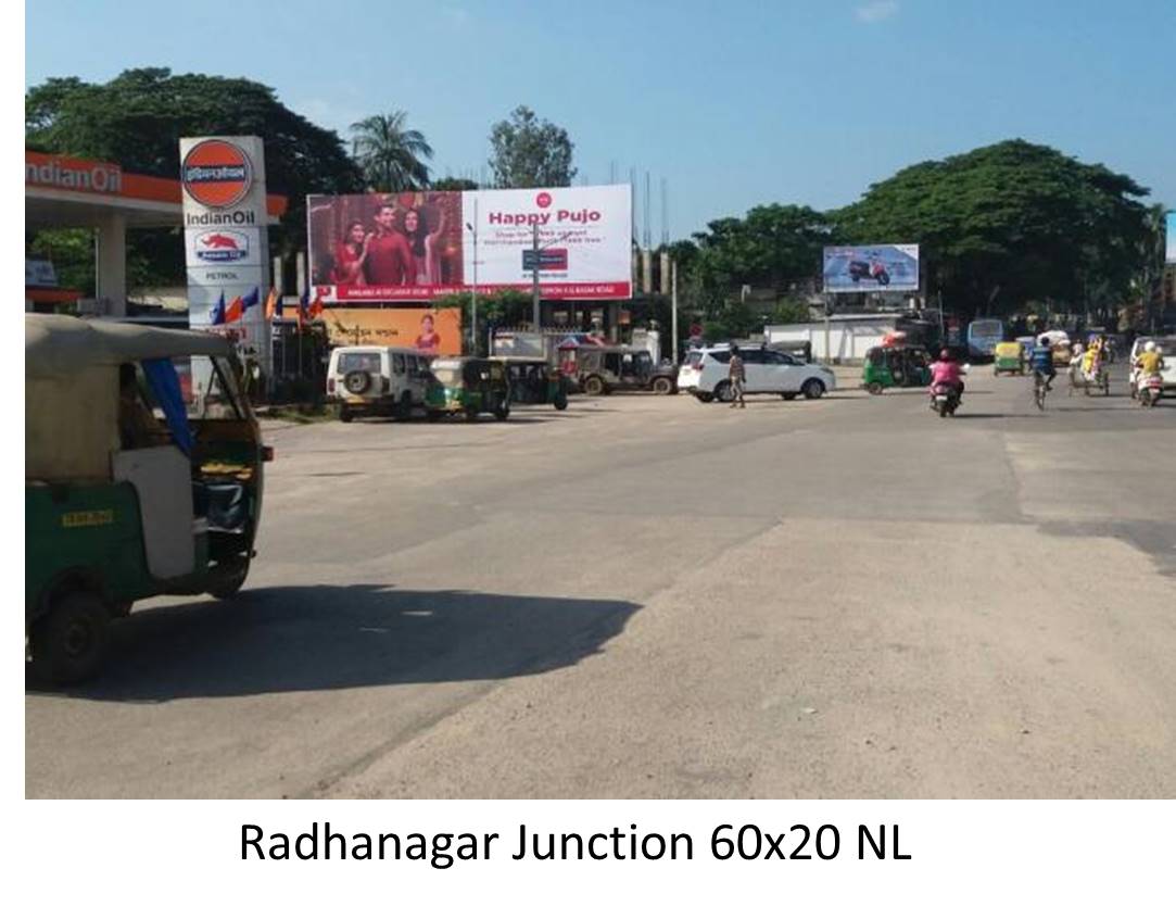 Billboard - Radhanagar Junction,  Agatala, Tripura