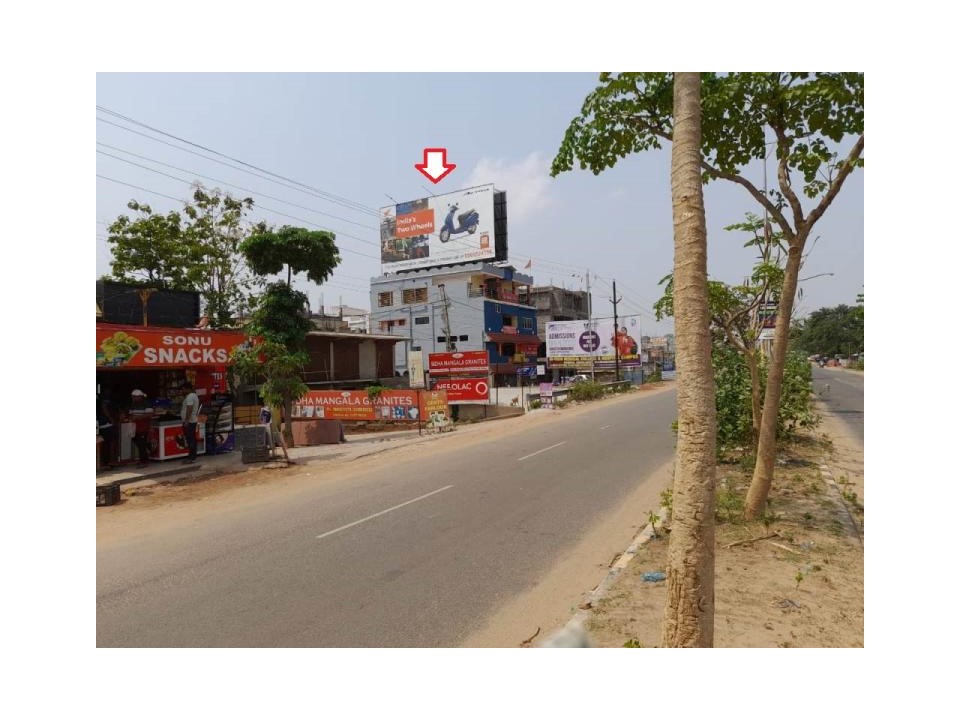 Billboard - Mausimaa Temple, Puri, Odisha