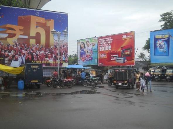 Billboard - Railway Station, Berhampur, Odisha
