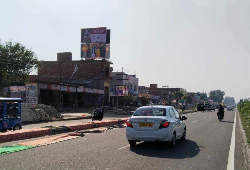 Hoarding - Attari  - Bus Stand Main Chowk towards Wagha Border,  Amritsar,  Punjab