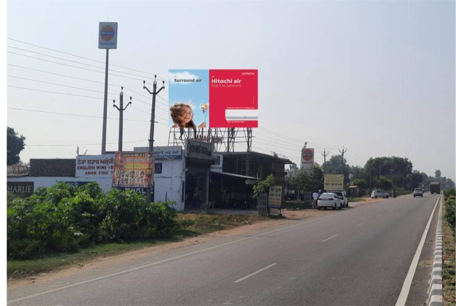 Hoarding - Amritsar  toll Plaza facing Jandiala Haveli  towards Amritsar   ,  Amritsar,  Punjab