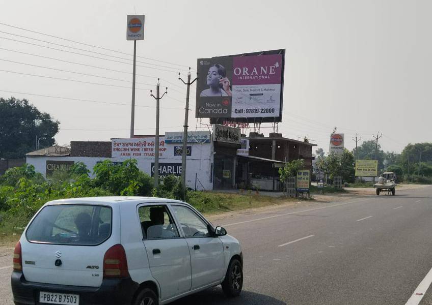 Hoarding - Amritsar  toll Plaza facing Jandiala Haveli  towards Amritsar   ,  Amritsar,  Punjab