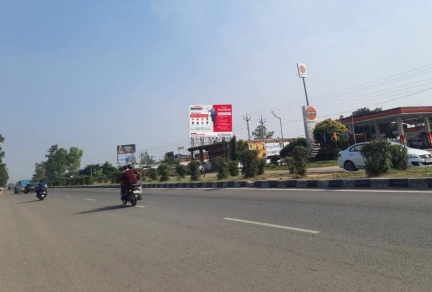 Hoarding - Amritsar  toll Plaza facing toll towards Jandiala Haveli/ Jalandhar, Amritsar,  Punjab