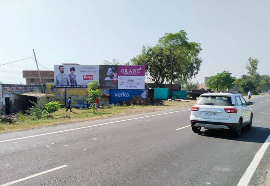 Hoarding - Batala Toll Facing Batala towards  Amritsar  ,  Batala,  Punjab