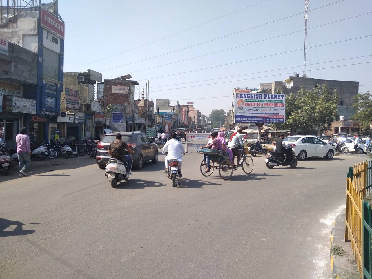 Unipole - Fountain Chowk, Batala, Punjab