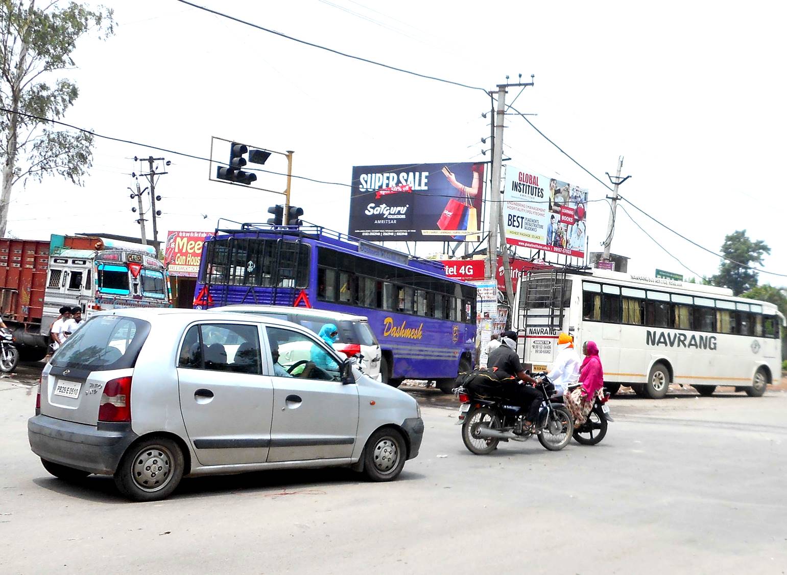 Billboard - Old Bus Stand, Tarantaran Belt, Punjab